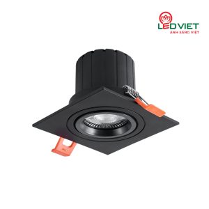 Đèn LED âm trần chiếu điểm ELV801E-M 9W đen