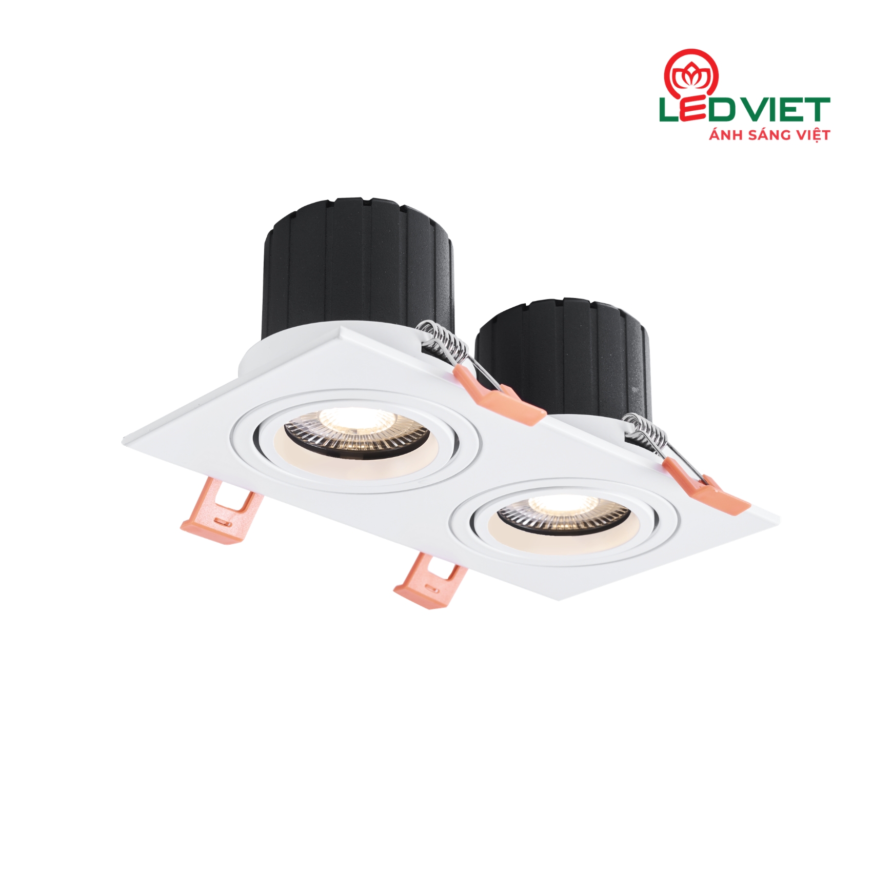 den-led-am-tran-chieu-diem-elv802e-m-2x15w-1 Đèn LED âm trần chiếu điểm ELV802E-M 2x15W trắng
