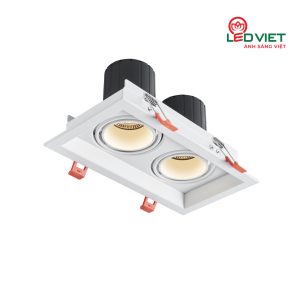 Đèn LED âm trần chiếu điểm ELV802F 2x7W