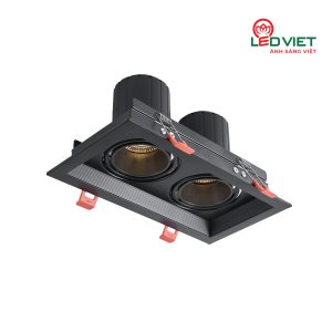 Đèn LED âm trần chiếu điểm ELV802F 2x7W