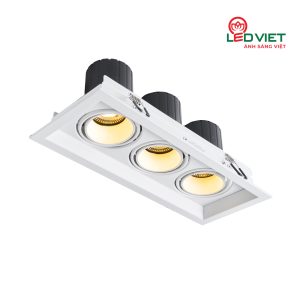 Đèn LED âm trần chiếu điểm ELV803F 3x15W