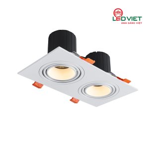 Đèn LED âm trần chiếu điểm VML01-2T3 2x9W